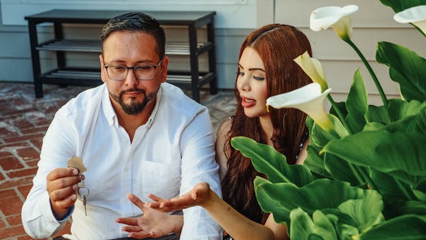 older couple discussing finances with a mortgage loan originator