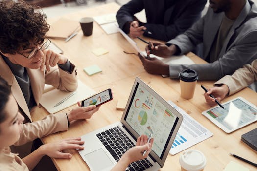 Woman smiling while discussing finances with a professional